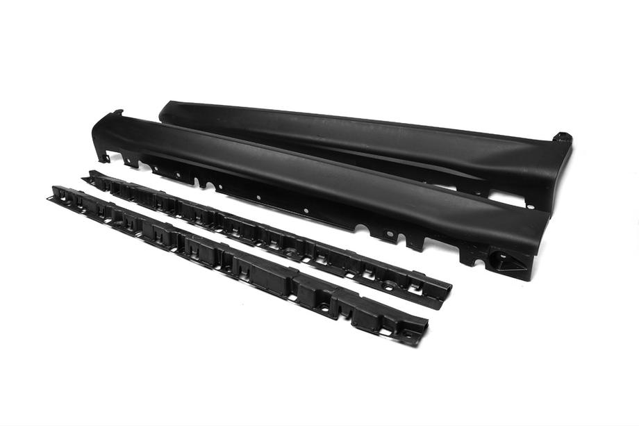 BMW X5 E70 2007-2013 Bas de Caisse Plastique Originaux (Occasion, 2 pcs) Image