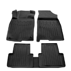 Honda Civic Sedan X 2016-2021 Tapis de sol en caoutchouc Stingray 3D (5 pcs, polyuréthane) photo 1