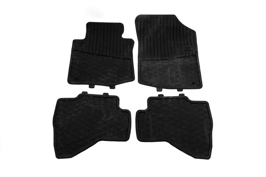 Toyota Aygo 2007-2014 Promotion ! Tapis en caoutchouc PZ414-90359-RJ (4 pcs, Original) Image