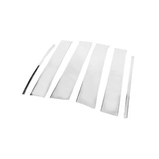 Couvre montants de porte en acier inoxydable (6 pièces) photo 3