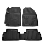 Hyundai Kona 2017-2023 Tapis de sol en caoutchouc Stingray 3D (5 pcs, polyuréthane) photo 1