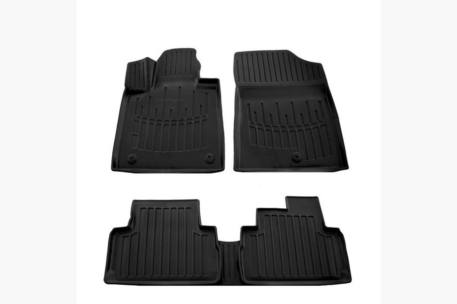 Hyundai Santa Fe 4 2018-2023 Tapis de sol en caoutchouc Stingray 3D (5 pcs, polyuréthane) Image