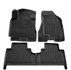 Hyundai Tucson JM 2004- Tapis de sol caoutchouc Stingray 3D (4 pcs, polyuréthane) photo 1