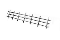 Hyundai Tucson JM 2004- Grille de pare-chocs (acier inoxydable) photo 2