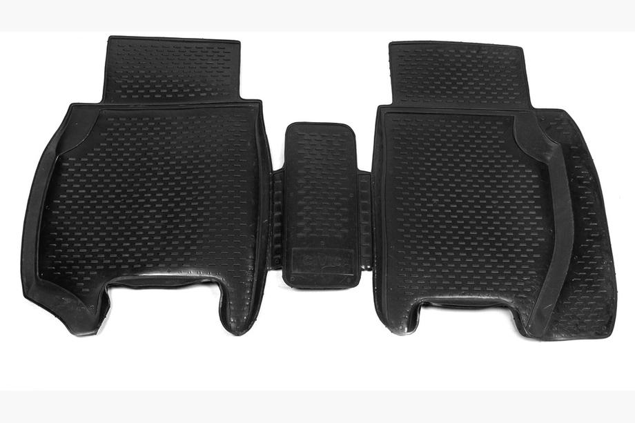 Honda Civic HB 2006-2012 Tapis de sol en caoutchouc arrière pour habitacle (2 pcs, OEM) Image