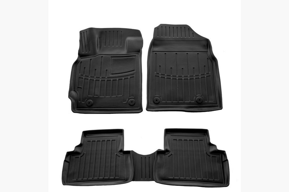 Mazda CX-7 2006-2012 Tapis de sol caoutchouc Stingray 3D (Essence) (5 pcs, Polyuréthane) Image