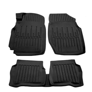 Tapis de sol en caoutchouc Stingray 3D (5 pcs, polyuréthane) Nissan Almera B10 Classic 2006-2012