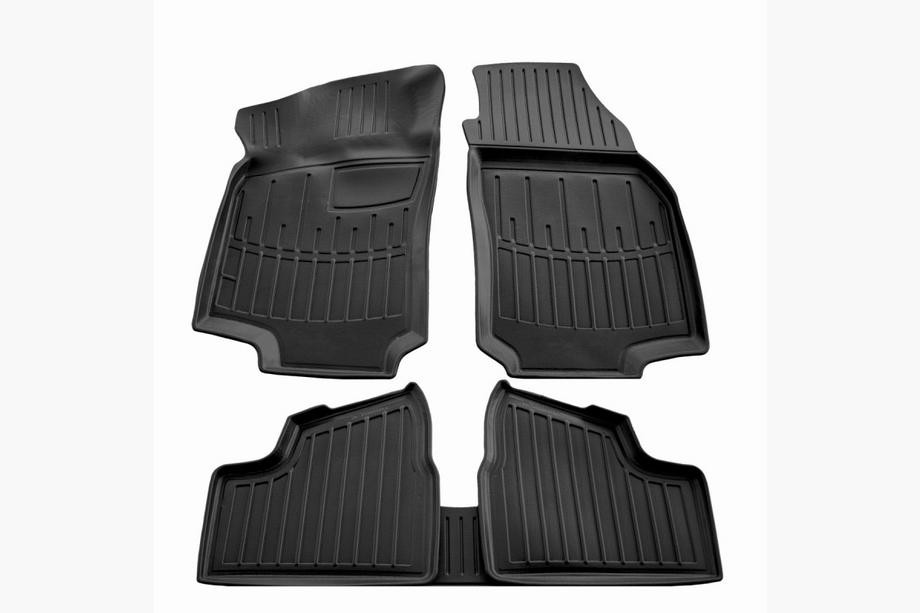 Opel Astra G classic 1998-2012 Tapis de sol en caoutchouc Stingray 3D (5 pcs, polyuréthane) Image