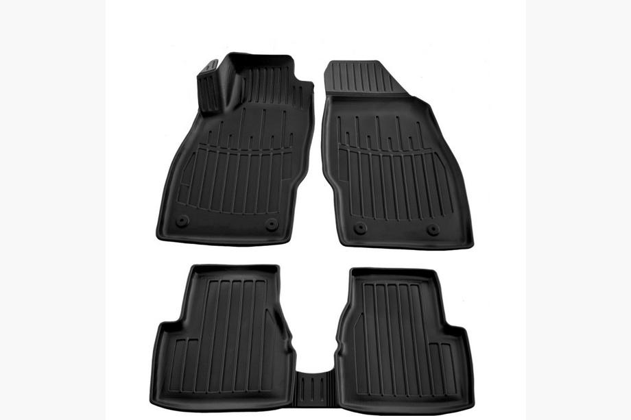 Opel Corsa D 2007-2014 Tapis de sol en caoutchouc Stingray 3D (5 pcs, polyuréthane) Image