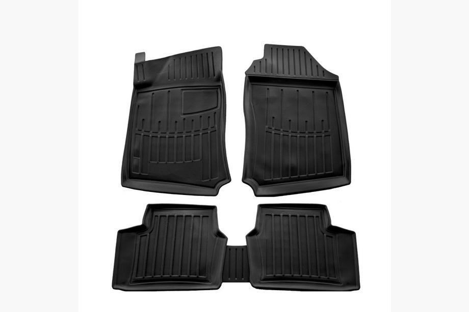 Opel Vectra B 1995-2002 Tapis de sol en caoutchouc Stingray 3D (5 pcs, polyuréthane) Image