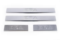 Hyundai Accent 2006-2010 Seuils de porte inox Carmos V1 (4 pcs) photo 3