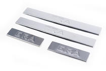 Hyundai Accent 2006-2010 Seuils de porte inox Carmos V1 (4 pcs) photo 1