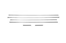 Honda Civic Sedan VIII 2006-2011 Baguettes inférieures de vitres inox (6 pcs) OmsaLine - Inox Italien photo 3