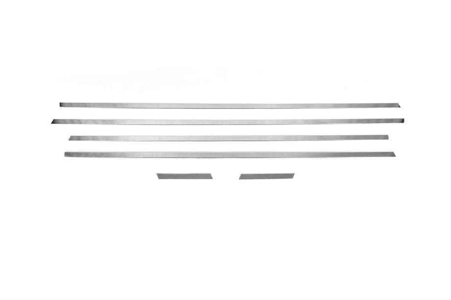 Honda Civic Sedan VIII 2006-2011 Baguettes inférieures de vitres inox (6 pcs) Photo 3