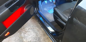 Kia Ceed 2007-2012 Seuils de porte OmsaLine (4 pcs, inox) photo 1