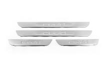 Kia Ceed 2007-2012 Seuils de porte OmsaLine (4 pcs, inox) photo 4