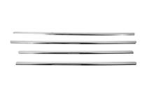 Mercedes C-class W203 2000-2007 Encadrement de Vitres Acier Inoxydable 4 pcs, Berline, Carmos - Acier Turc photo 2