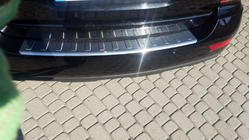 Mercedes ML W164 2005-2011 Protection de Pare-chocs Arrière OmsaLine Inox Brillant photo 2