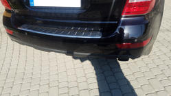 Mercedes ML W164 2005-2011 Protection de Pare-chocs Arrière OmsaLine Inox Brillant photo 1