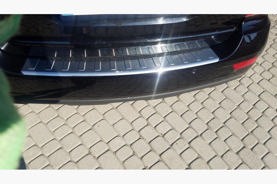 Mercedes ML W164 2005-2011 Protection de Pare-chocs Arrière OmsaLine Inox Mat Photo 2