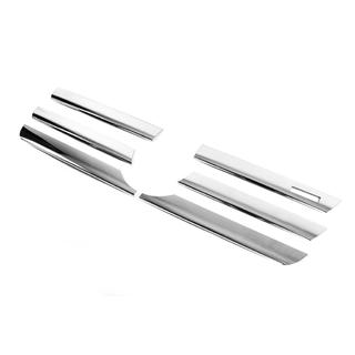 Caches de calandre larges (2002-2006, 6 pièces, inox) Mercedes Sprinter W901/902/903/904/905 1995–2006 photo 4
