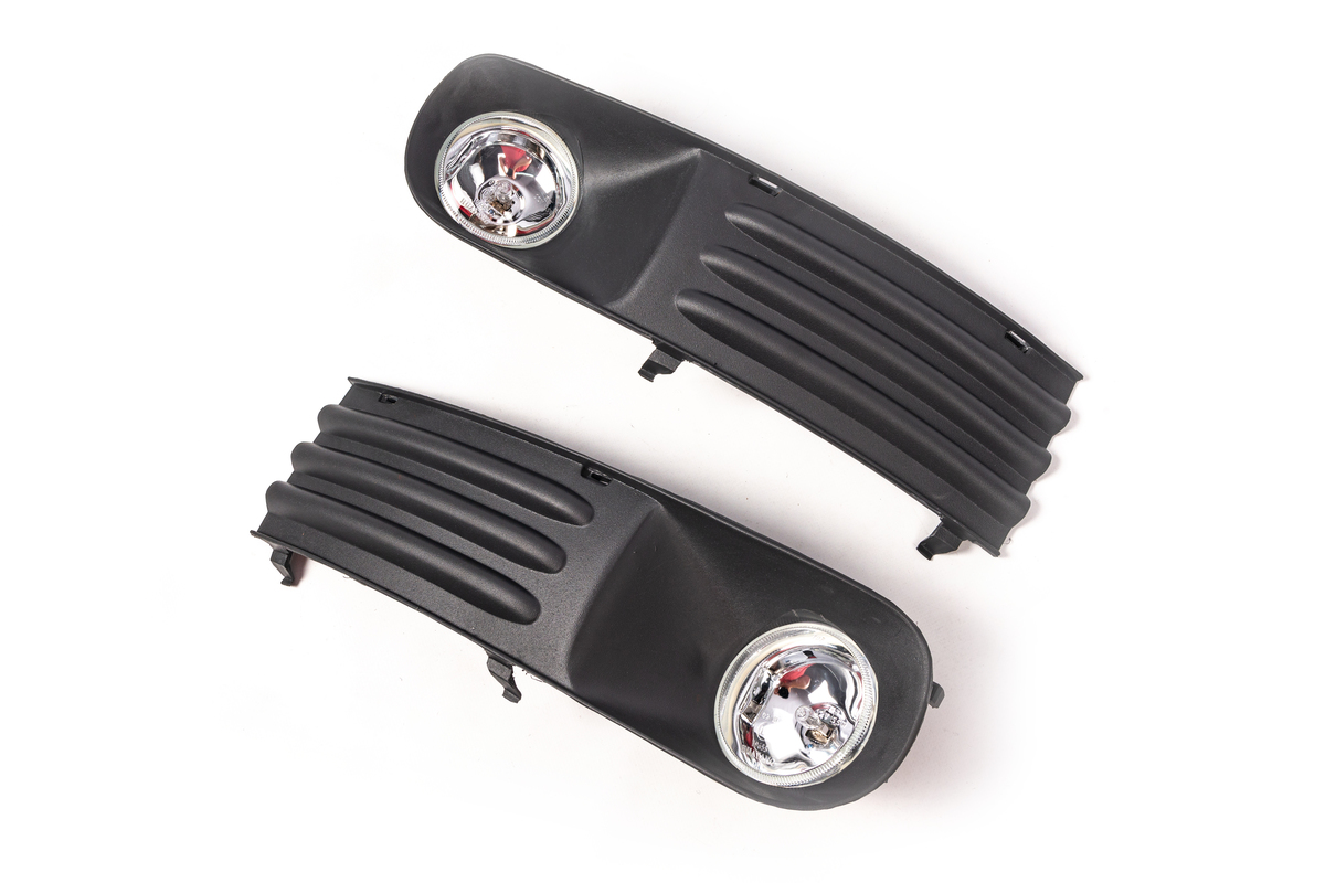 Kit Phares Antibrouillard Jaune Pour VW T5 Facelift - Verre Transparent - Neuf LLCTOOLS