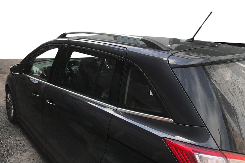 Barres De Toit CHROMEMASTER Pour Ford S-Max 2015-2023 – 75kg Charge Max – Compatible Coffre, Porte-Vélos